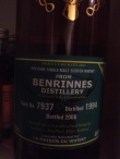 Benrinnes 1994 - 2006 GM Reserve cask 7937