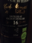 Macduff 1989 - 16y sherry butt Cadenhead's authentic collection