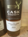 Highland Park 2001 GM single cask 2998